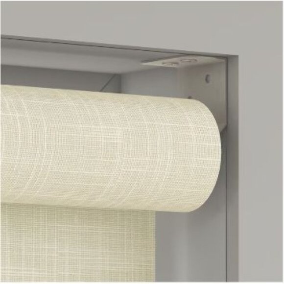 LEVOLOR 25 x 78 cream blackout Cordless Roller Shade cream - Picture 6 of 7